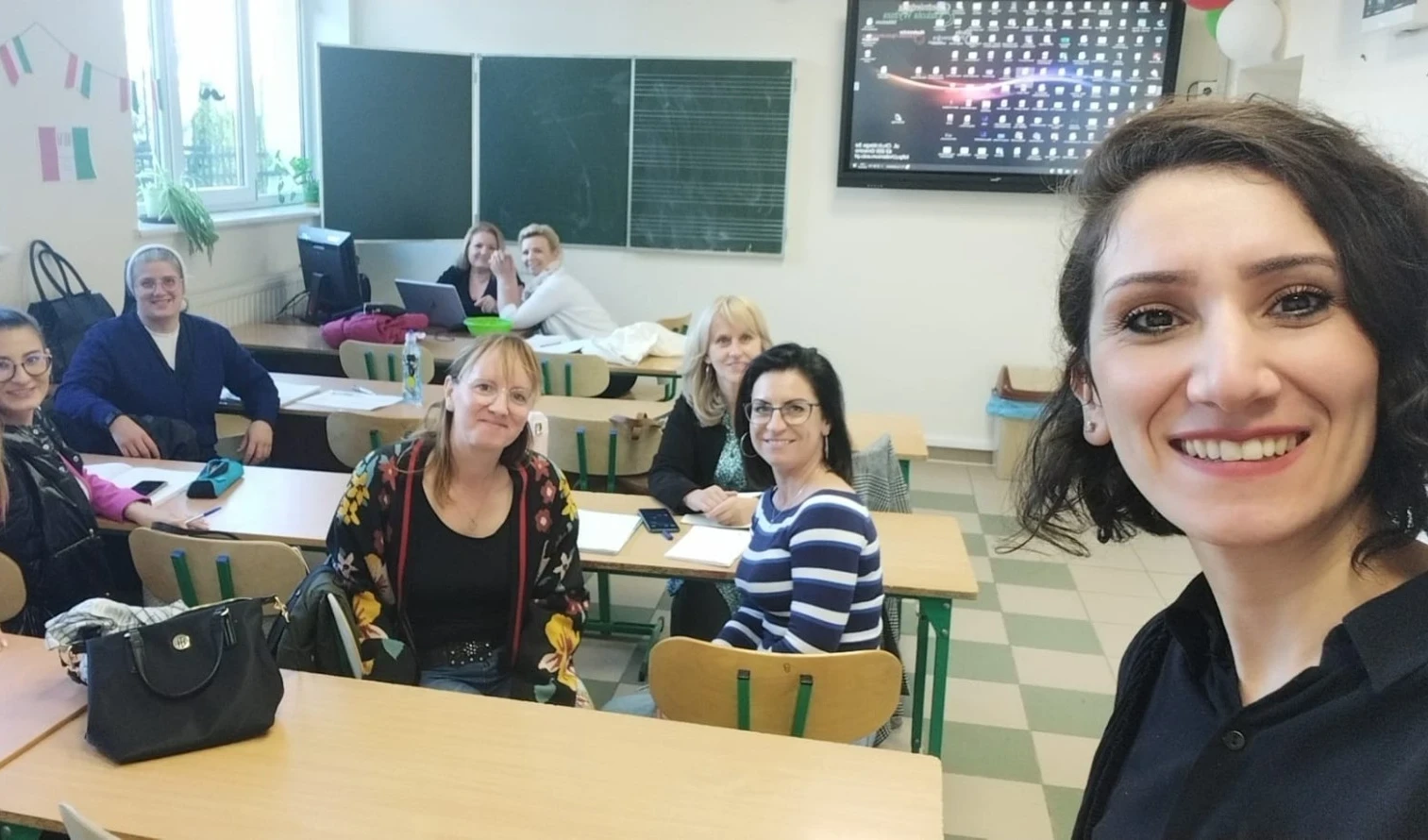 Spotkanie studentów z Asst. Prof. Dr. Selda San z Turcji