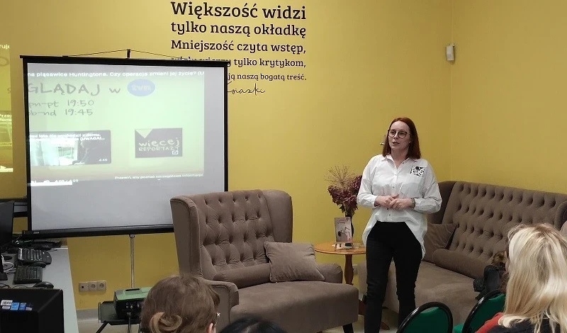 Spotkanie autorskie z Katarzyną Michalak-Duszyńską