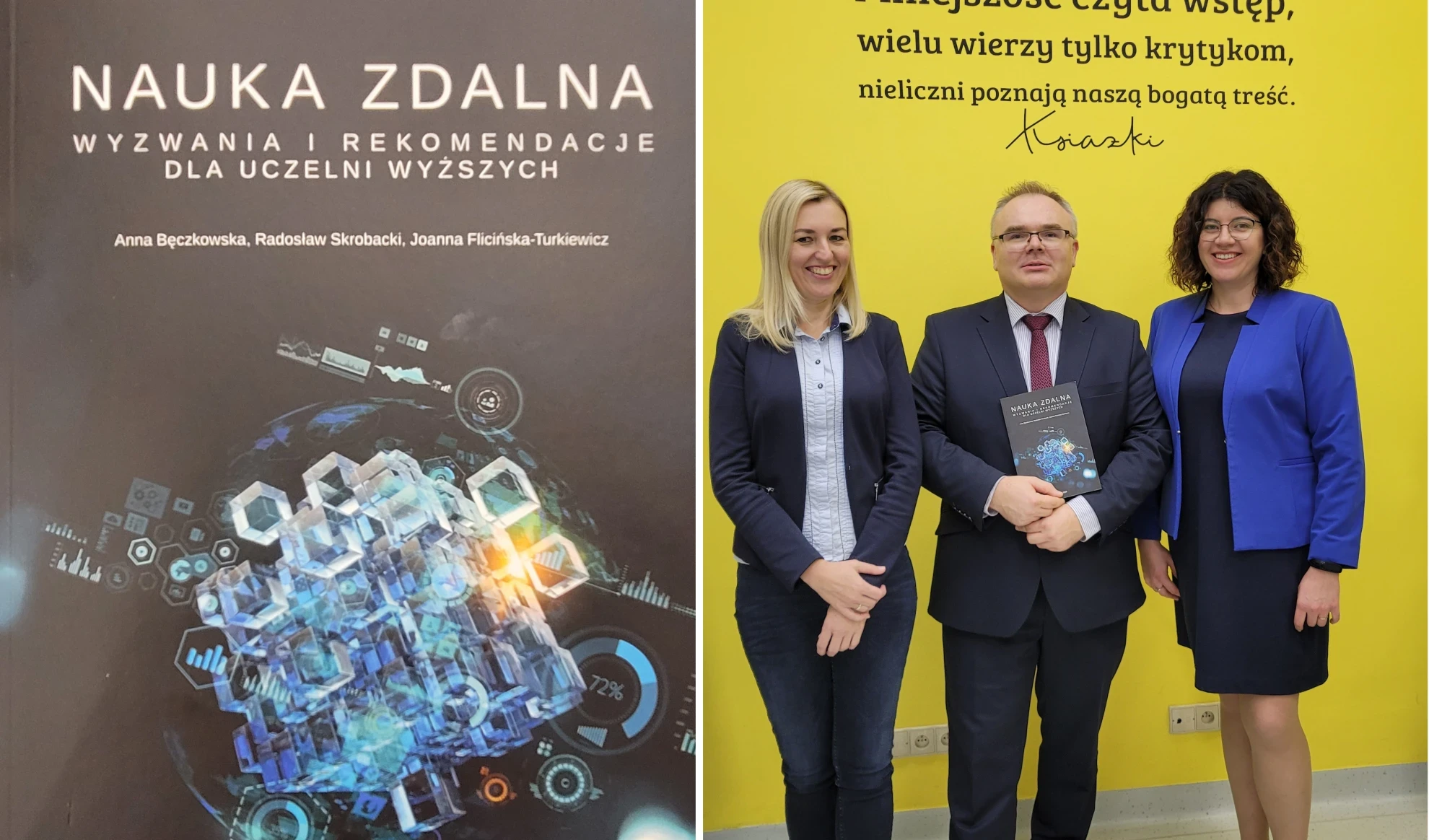 Nauka zdalna i rekomendacje dla uczelni wyższych dr Anna Bęczkowska dr Radosław Skrobacki dr Joanna Turkiewicz