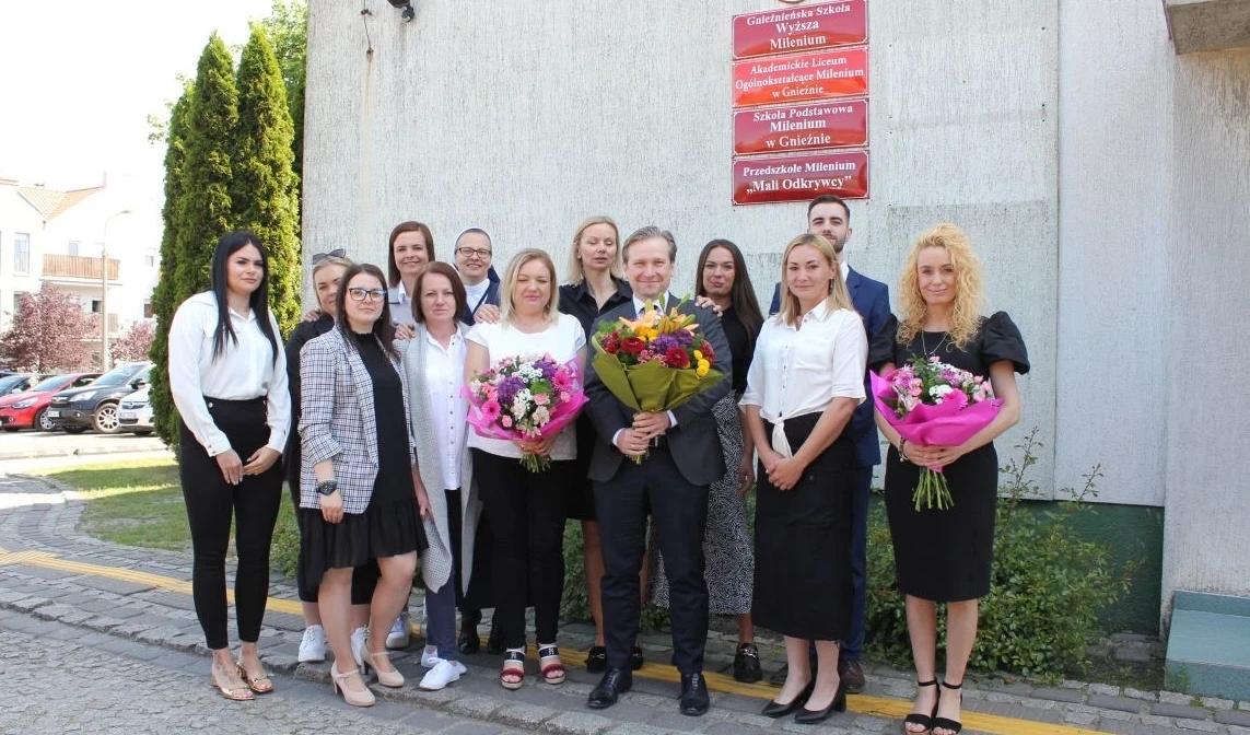 Obrony prac dyplomowych studentów Pedagogiki i Zarządzania w GSW Milenium.