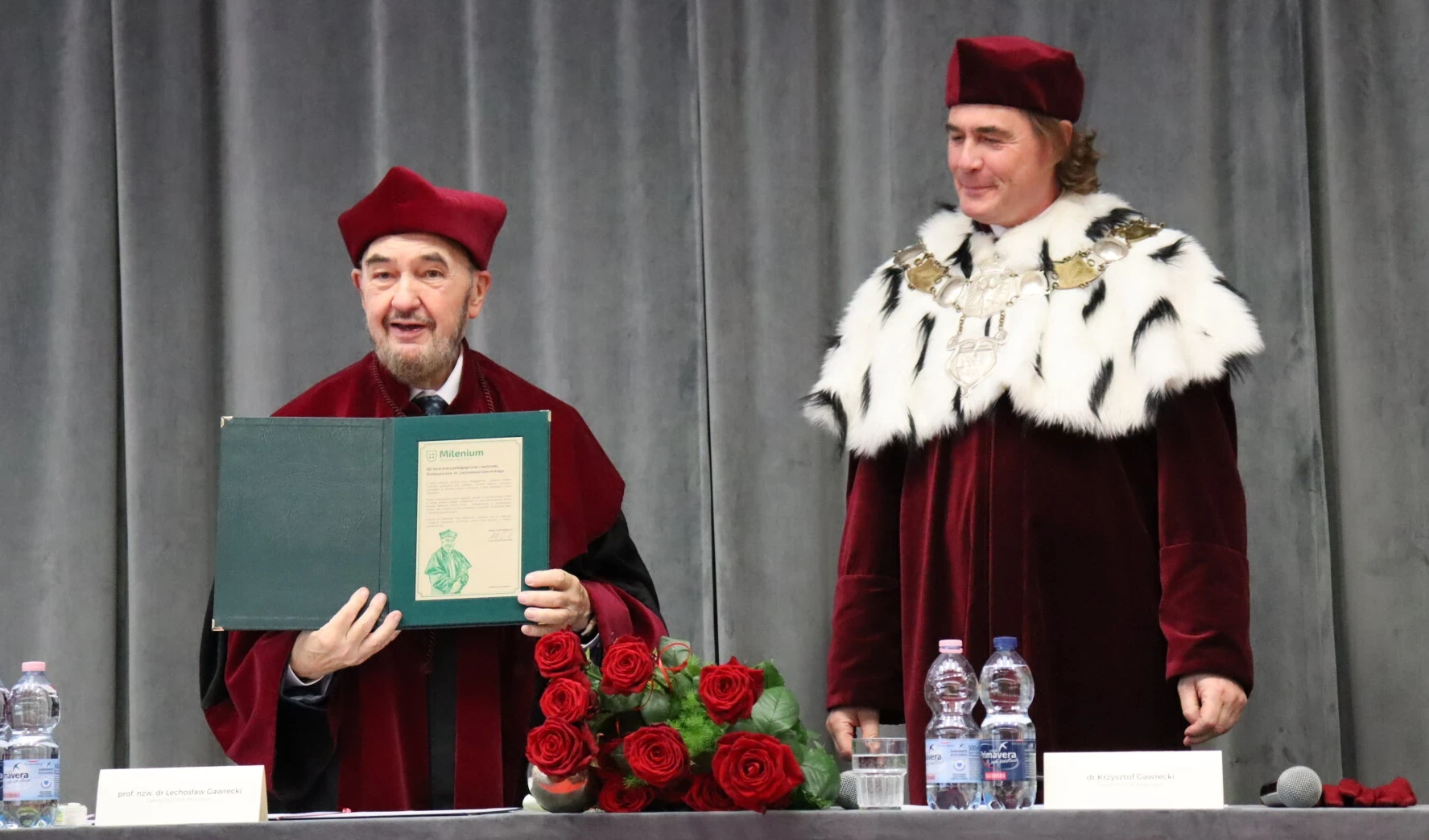 Jubileusz 60-lecia pracy akademickiej Założyciela GSW Milenium Pana Prof. nzw. dr. Lechosława Gawreckiego.