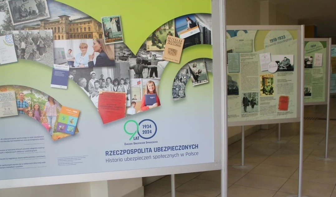 Wystawa „Rzeczpospolita ubezpieczonych. Historia ubezpieczeń społecznych w Polsce" GSW Milenium w Gnieźnie