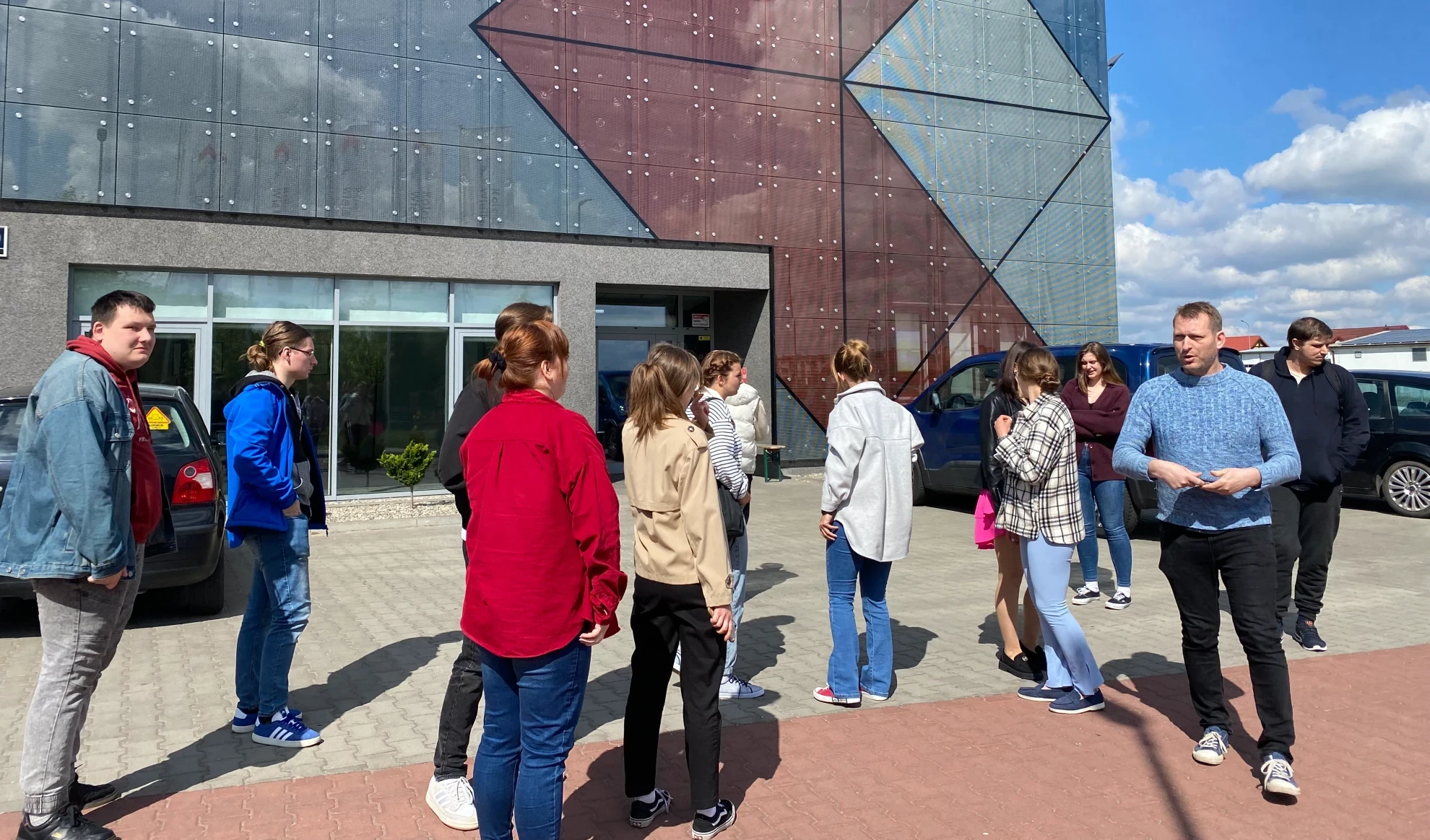 Wizyta studentów zarządzania z Wągrowca w Kolejach Wielkopolskich