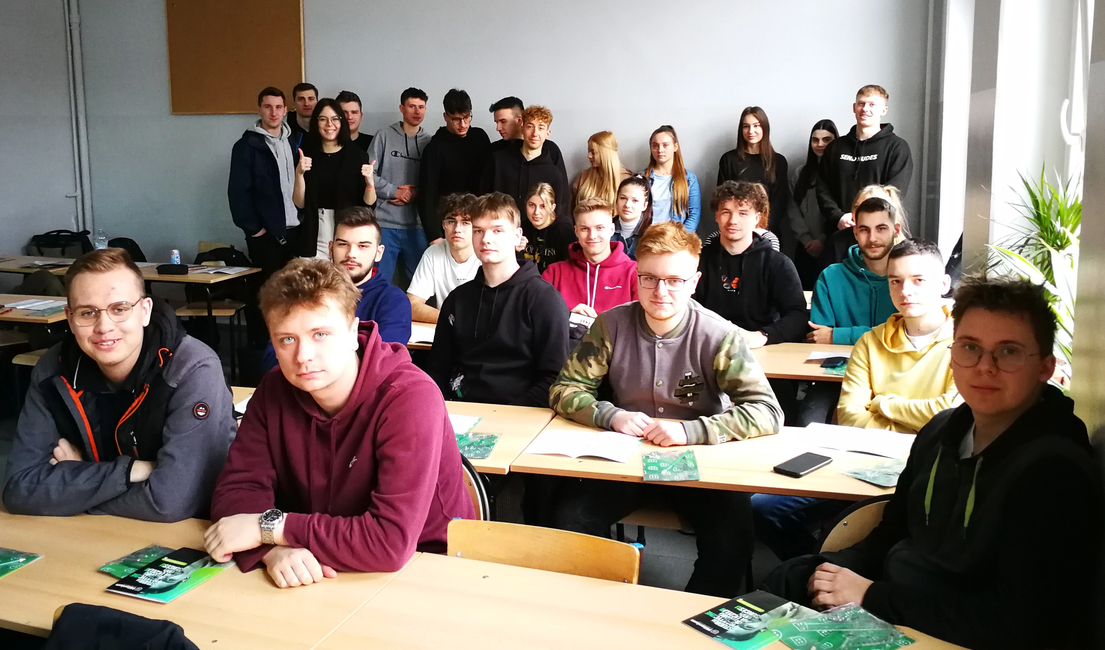 Spotkanie z maturzystami Zespołu Szkół Ekonomicznych w Gnieźnie