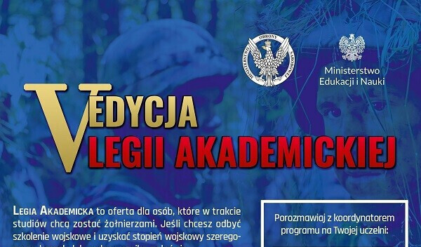 Zaproszenie do udziału w projekcie "Legia Akademicka"